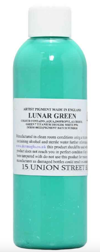 Dermaglo - Lunar Green - 100ml - Drawing-Color
