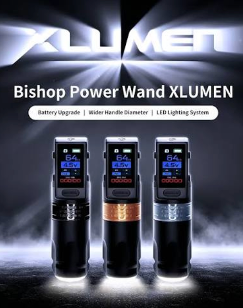 Bishop Rotary Power Wand XLUMEN Full Set - Packer, Liner, Shader