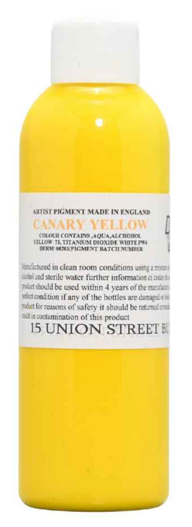 Dermaglo - Canary Yellow - 100ml - Drawing-Color