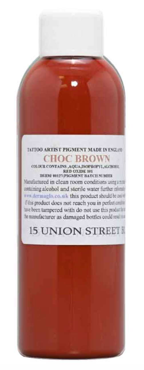 Dermaglo - Choc Brown - 100ml - Drawing-Color