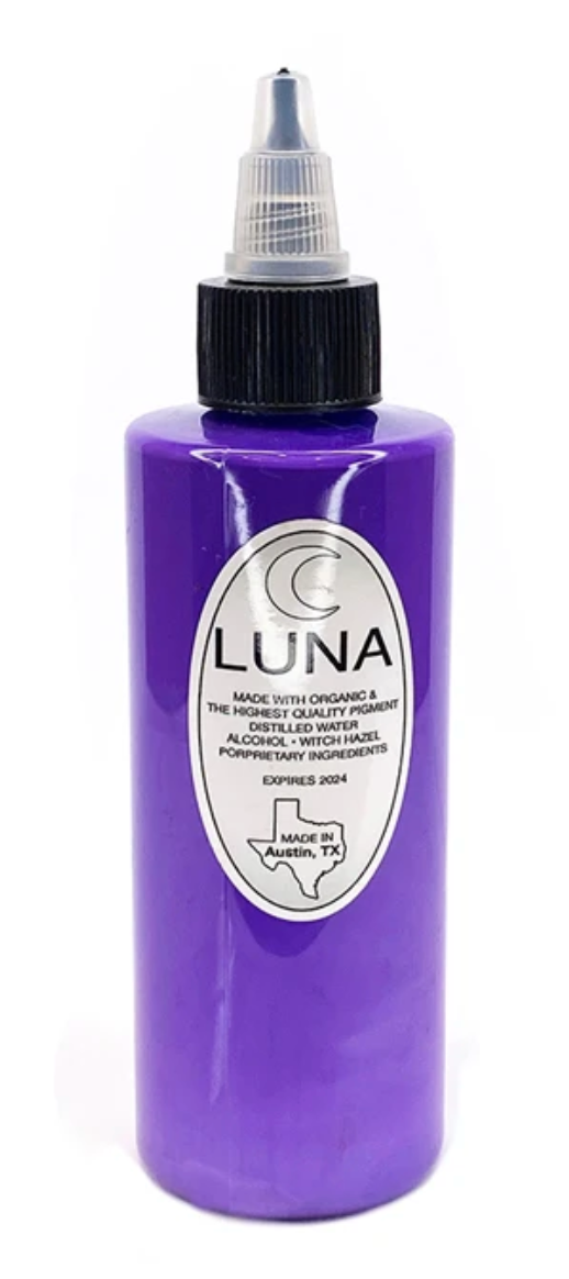 Luna tattoo ink purple rain