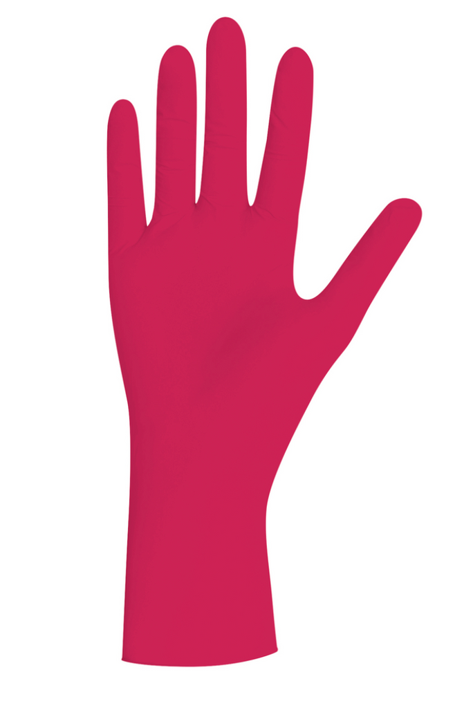 nitril handschuhe rot Red Pearl - Handschuhe Nitril