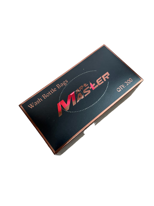 200 protective covers for bottles / spray bottles - 150mm x 260mm - PREMIUM BLACK