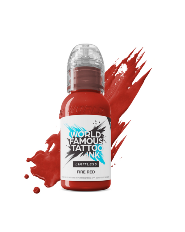 World famous tattoo ink fire red