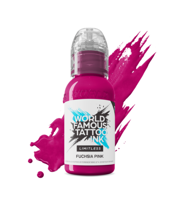 world famous tattoo ink fuchsia pink