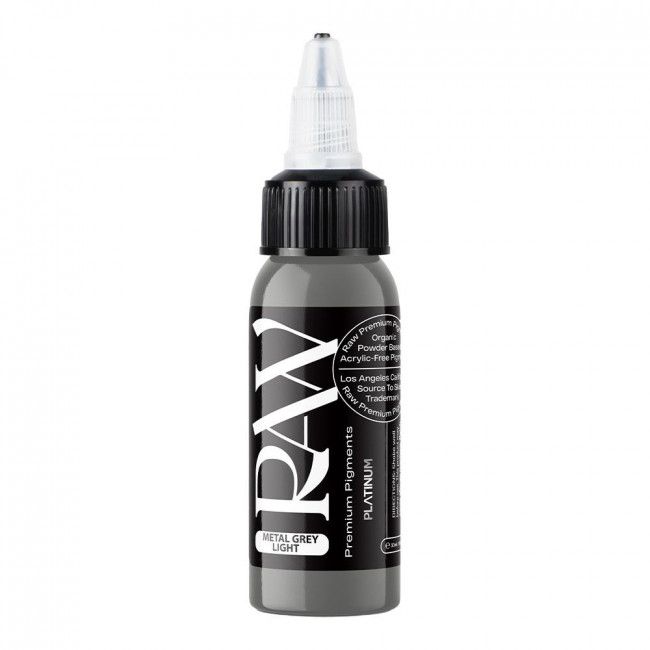 Raw Pigments EU - Metal Gray Light - 30 ml / 1 oz