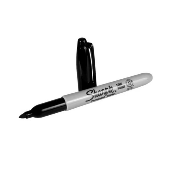 sharpie pen black