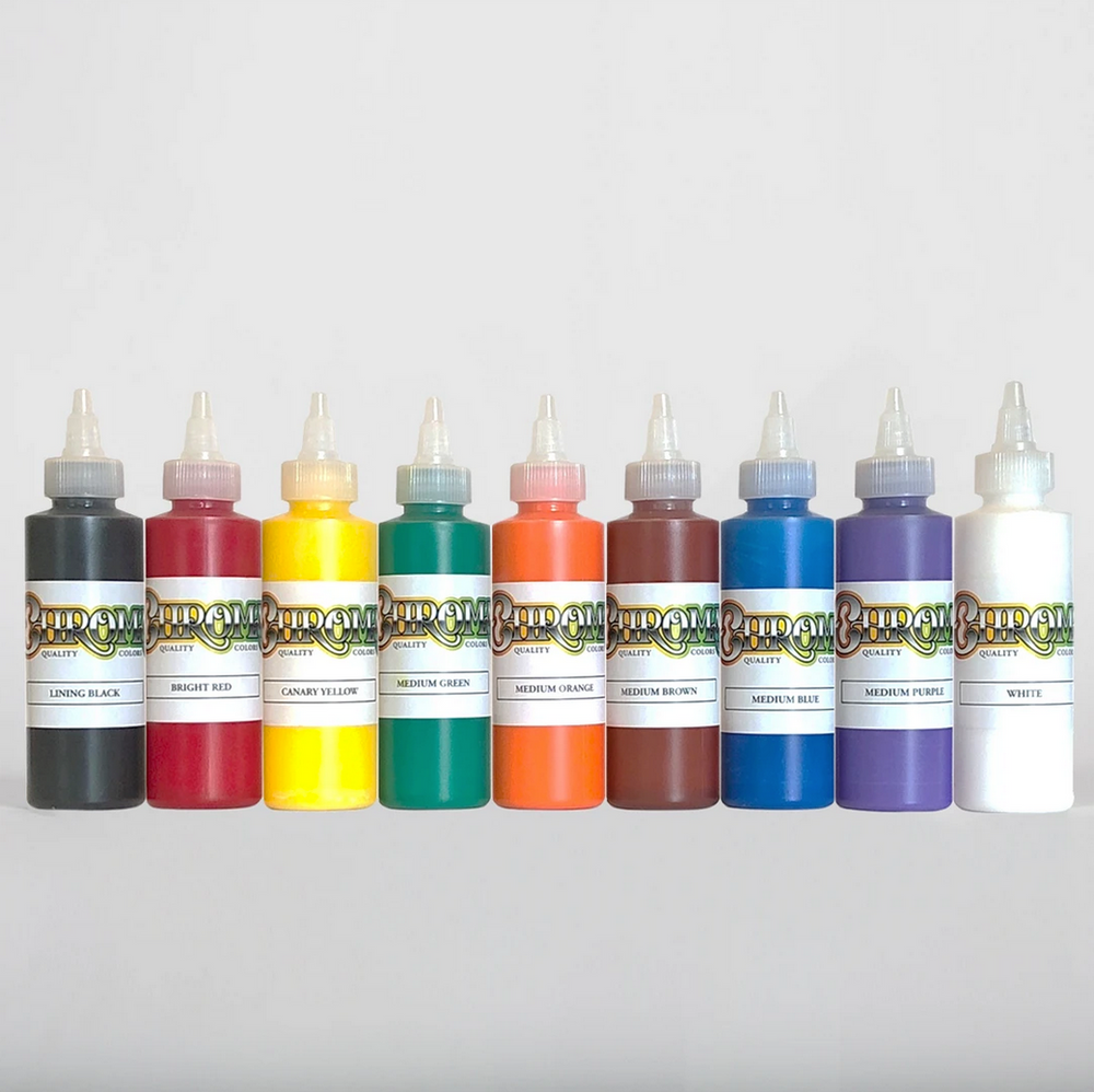Chroma - 9 Bottle Primary Color Set