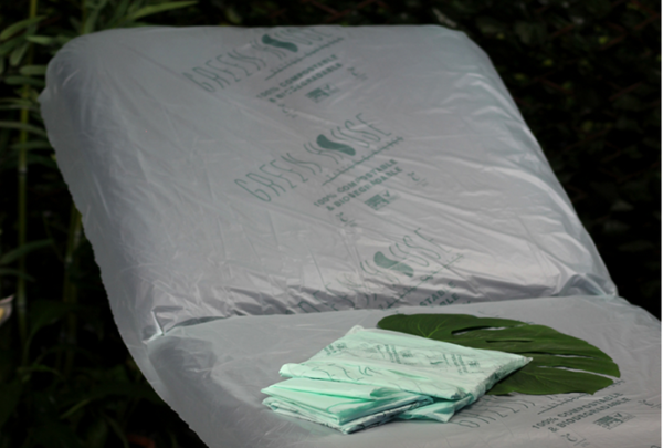 PLA "organic plastic" - lounger cover