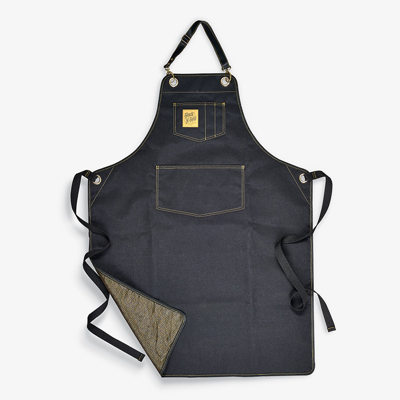 Black N 'Gold Legacy - Tattoo Apron - Water Resistant / Water -repellent