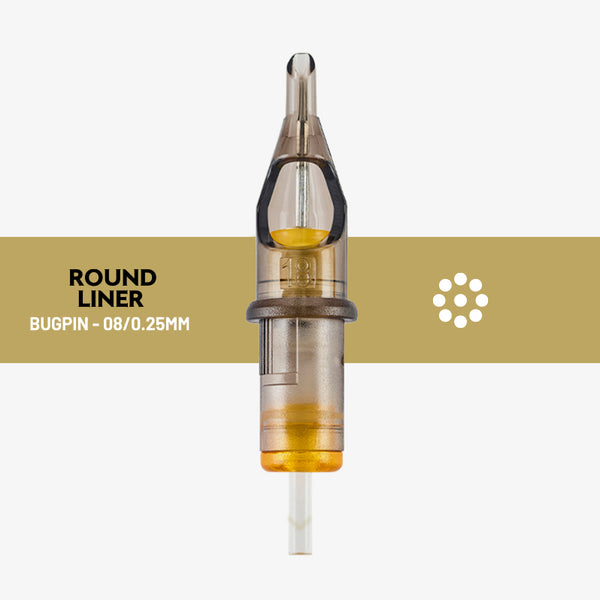 Standard Cartridges – BUGPIN EXTRA TIGHT Round Liner