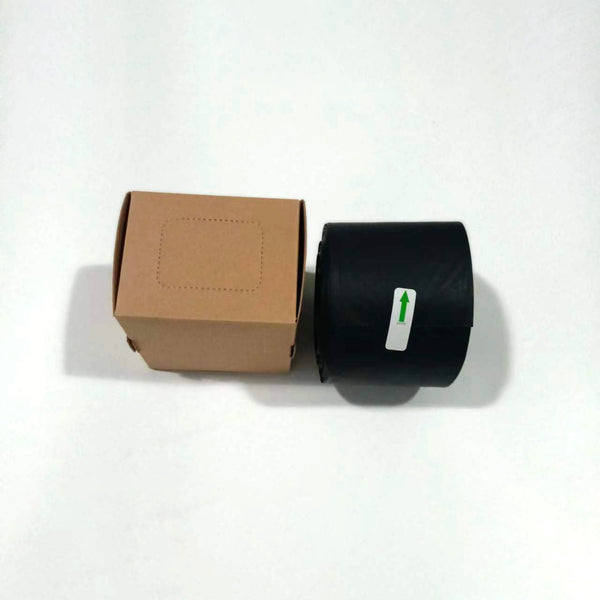 PLA "organic plastic" box with 100 protective covers for clip cords / cable bags - BLACK