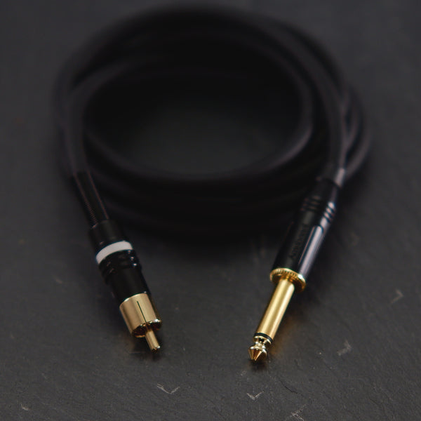 Hard Craft Company Black HEAVYDUTY RCA CABLE