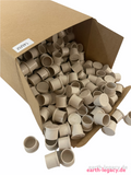 PLA "Organic plastic" - colored caps tilt -proof - different sizes