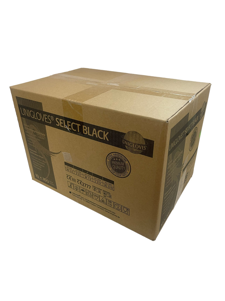 paket handschuhe Latex Handschuhe - Schwarz