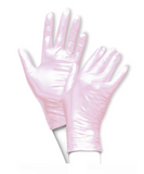 Fancy glove - nitrile - rose, gold, silver, violet