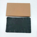 PLA "Bio plastic" box with 200 protective covers for bottles / spray bottle / power supply - 150mm x 250mm - Black