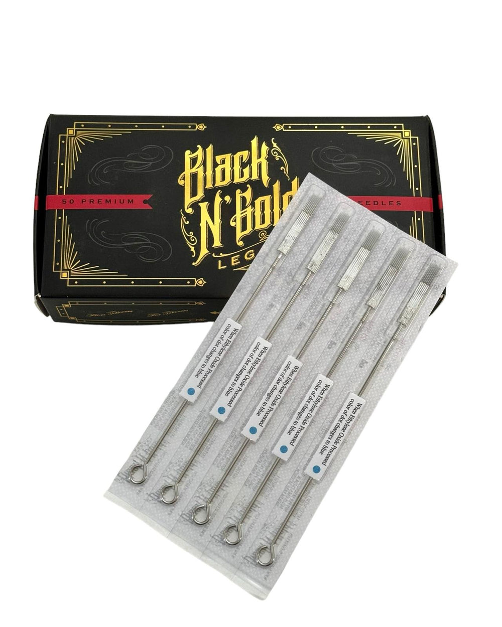 Black n' Gold Legacy - Magnum Tattoo Needles (12/0.35) - Super Sale