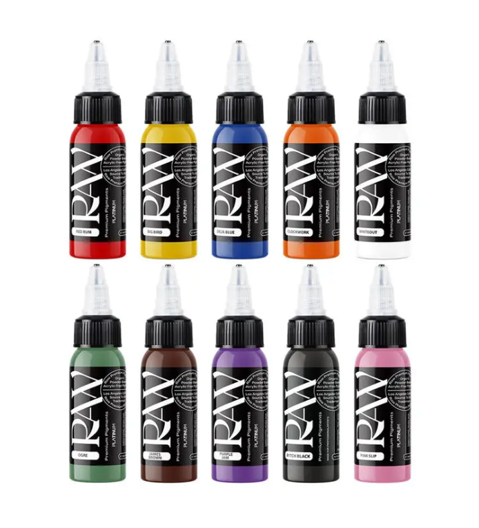 raw ink colour set