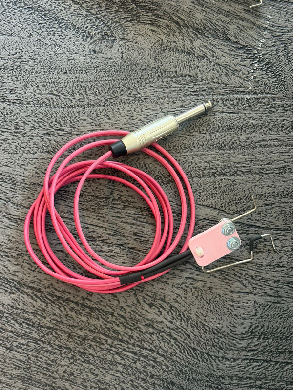 Pink clip cord