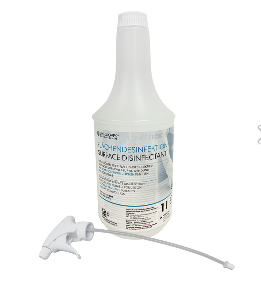 Surface disinfection - ALCOHOL FREE - 1000ml spray bottle / 5 liter canister