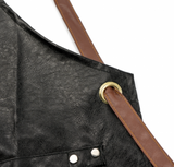 UNISTAR Protective Leather Apron Black