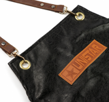 UNISTAR Protective Leather Apron Black