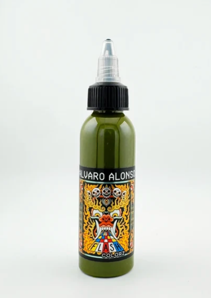 FLASH COLORZ X ALVARO ALONSO | Oliva | Vegan ink