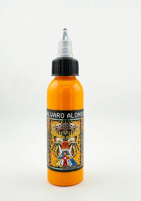 FLASH COLORZ X ALVARO ALONSO | Scramble Yellow | Vegan ink