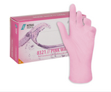 PINK WAVE - Nitril Einmalhandschuhe I Farbe ROSA