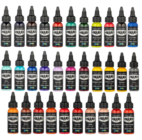 dynamic ink colour palette
