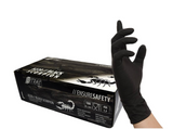 BLACK SCORPION-Latex Handschuhe - Schwarz