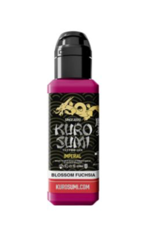 kuro sumi ink blossom fuchsia