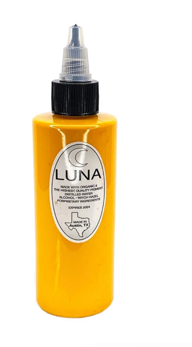 LUNA canary yellow Tattoo ink