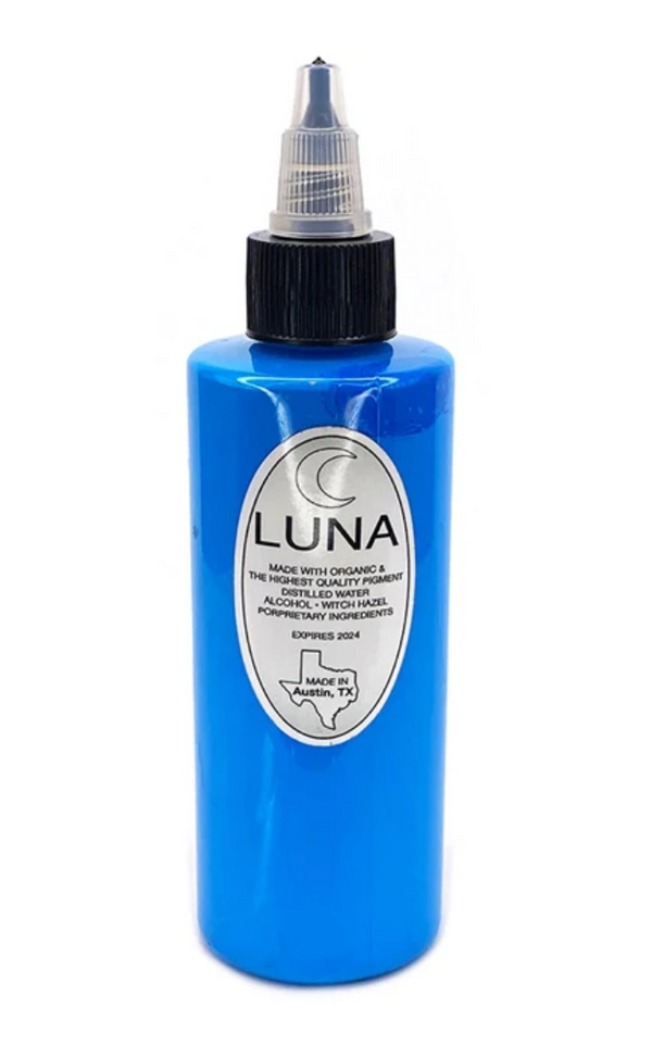 LUNA tattoo ink drug blue