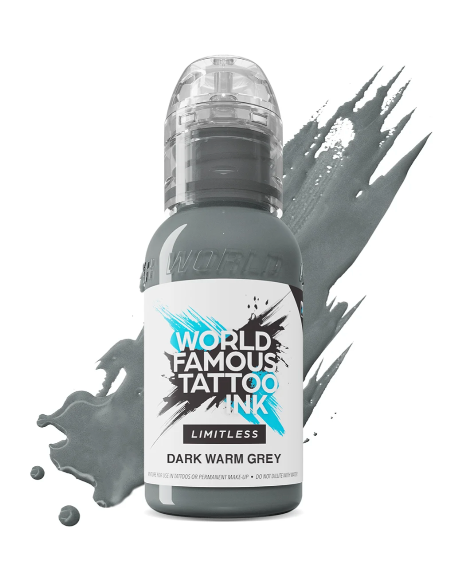 world famous tattoo ink dark warm grey