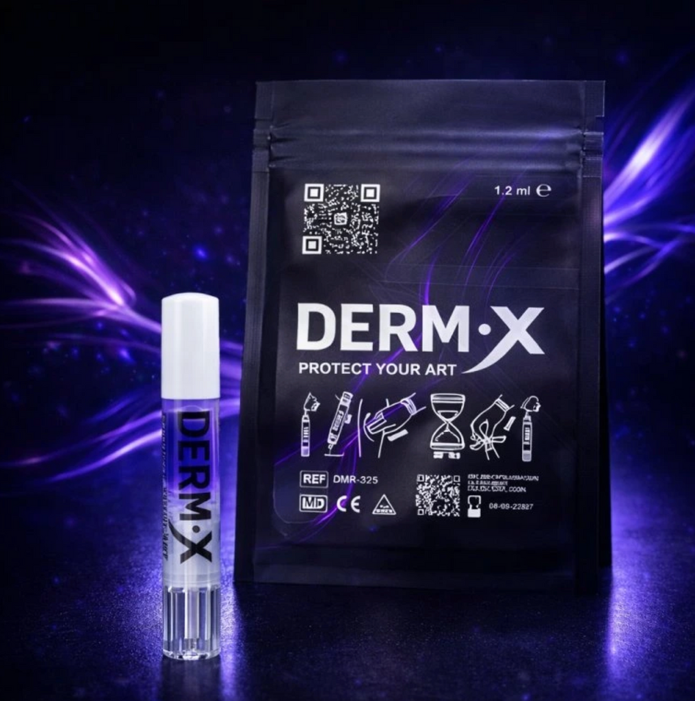 DERM X Flüssiger Tattoo Schutz - Second Skin 1,2 ml