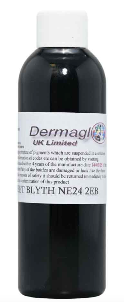 Dermaglo - Black - 100ml - Drawing-Color