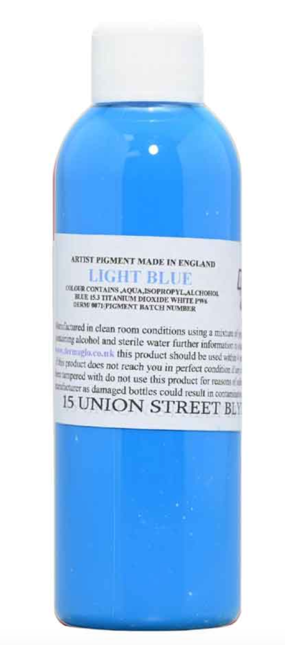 Dermaglo - Light Blue - 100ml - Drawing Color
