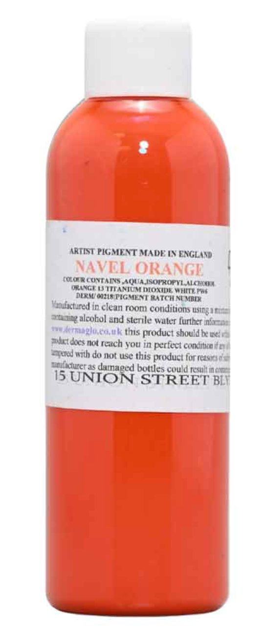 Dermaglo - Navel Orange - 100ml - Drawing-Color