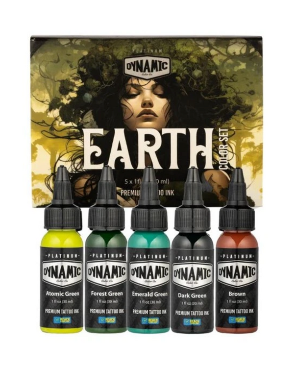 Dynamic ink earth color set