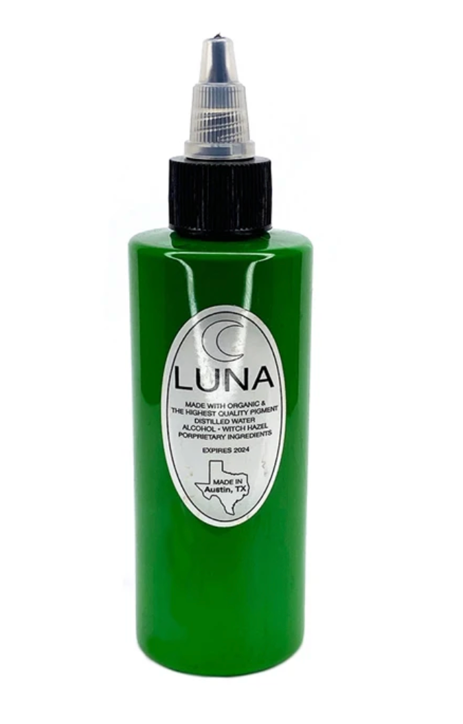 LUNA tattoo ink grassgreen