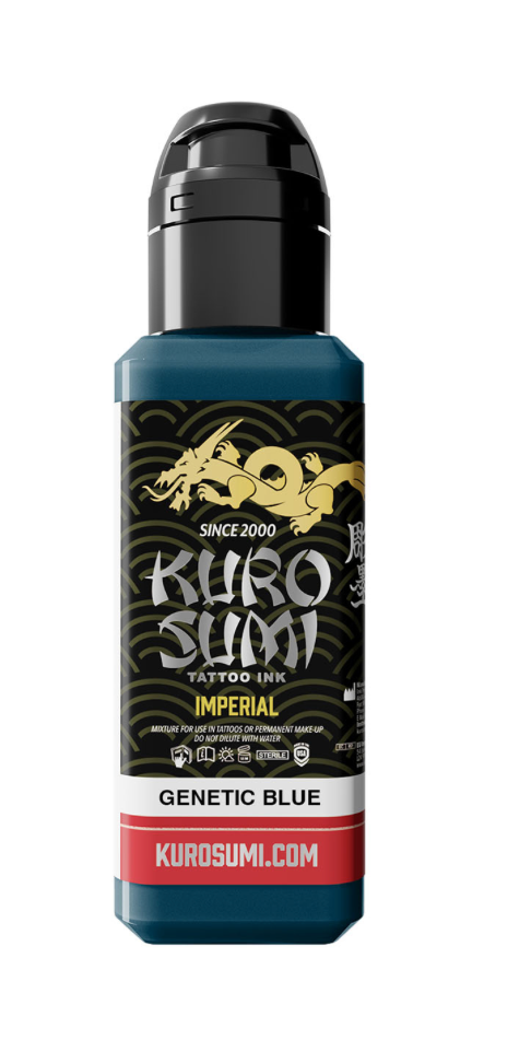 kuro sumi ink genetic blue