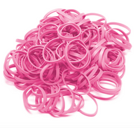 Gummibänder Pink