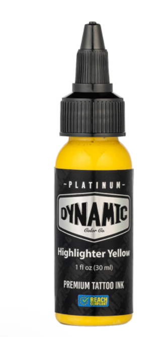 HIGHLIGHTER YELLOW - 1 oz. (approx. 30 ml)