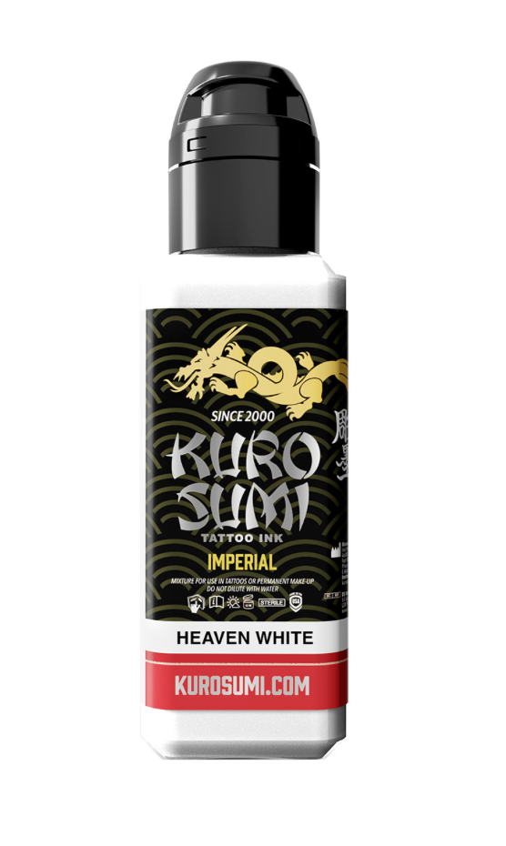 kuro sumi ink heaven white