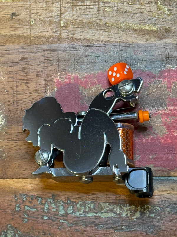 coil tattoo machine orange