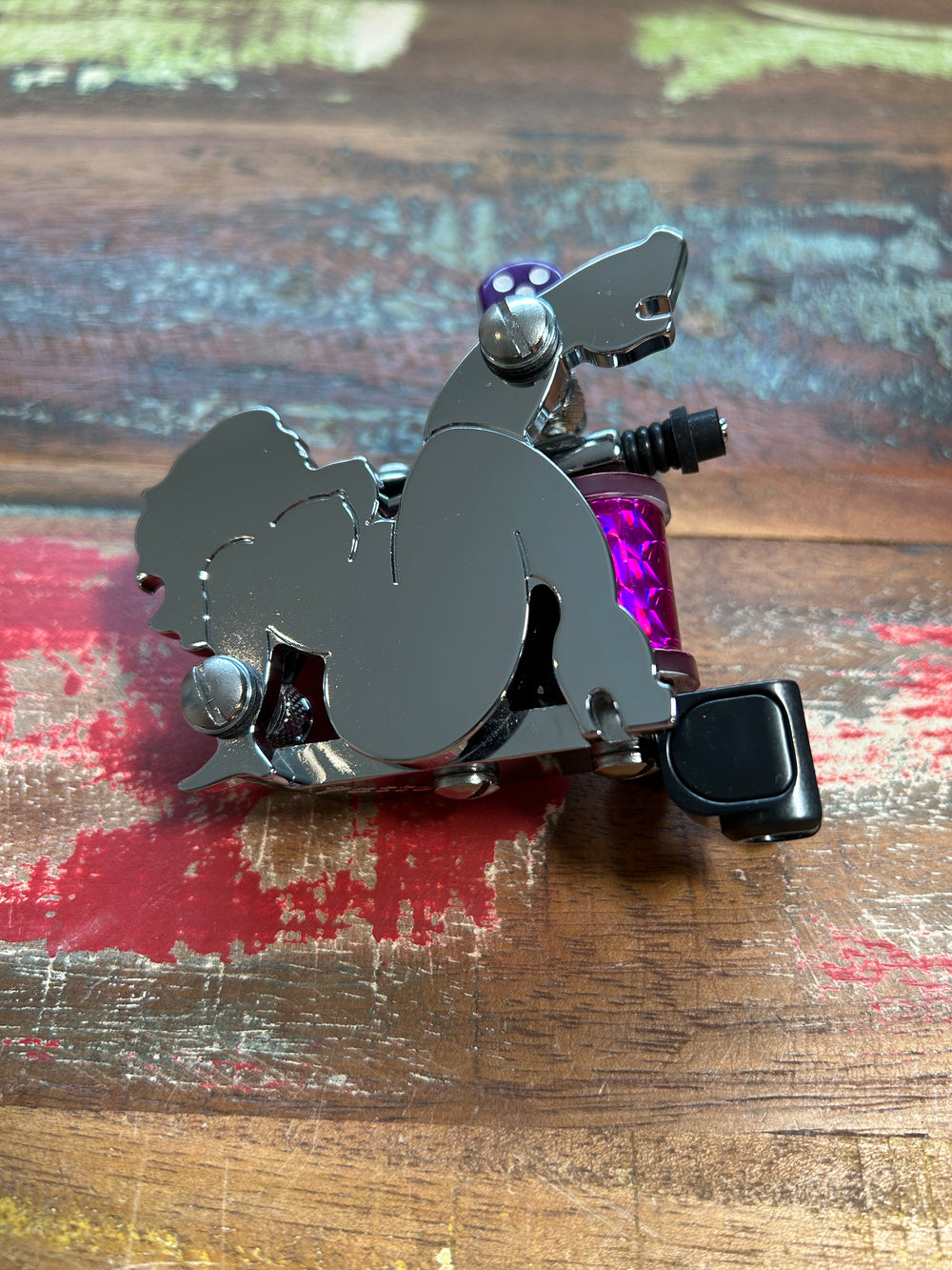coil tattoo machine pink