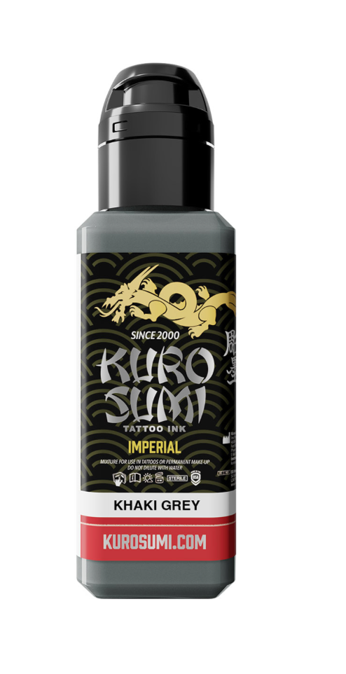 kuro sumi ink khaki grey