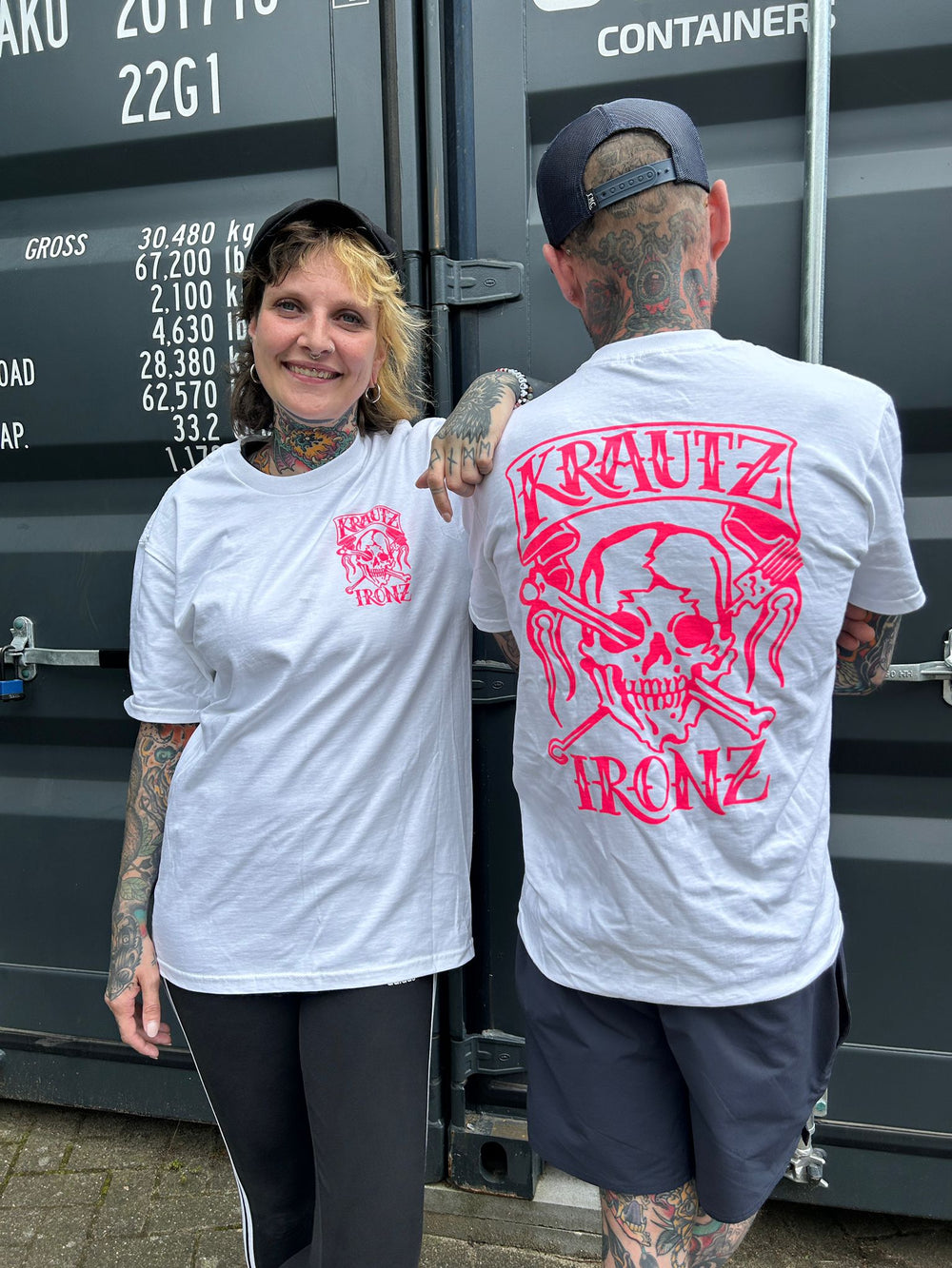 Krautz Ironz T Shirt pink